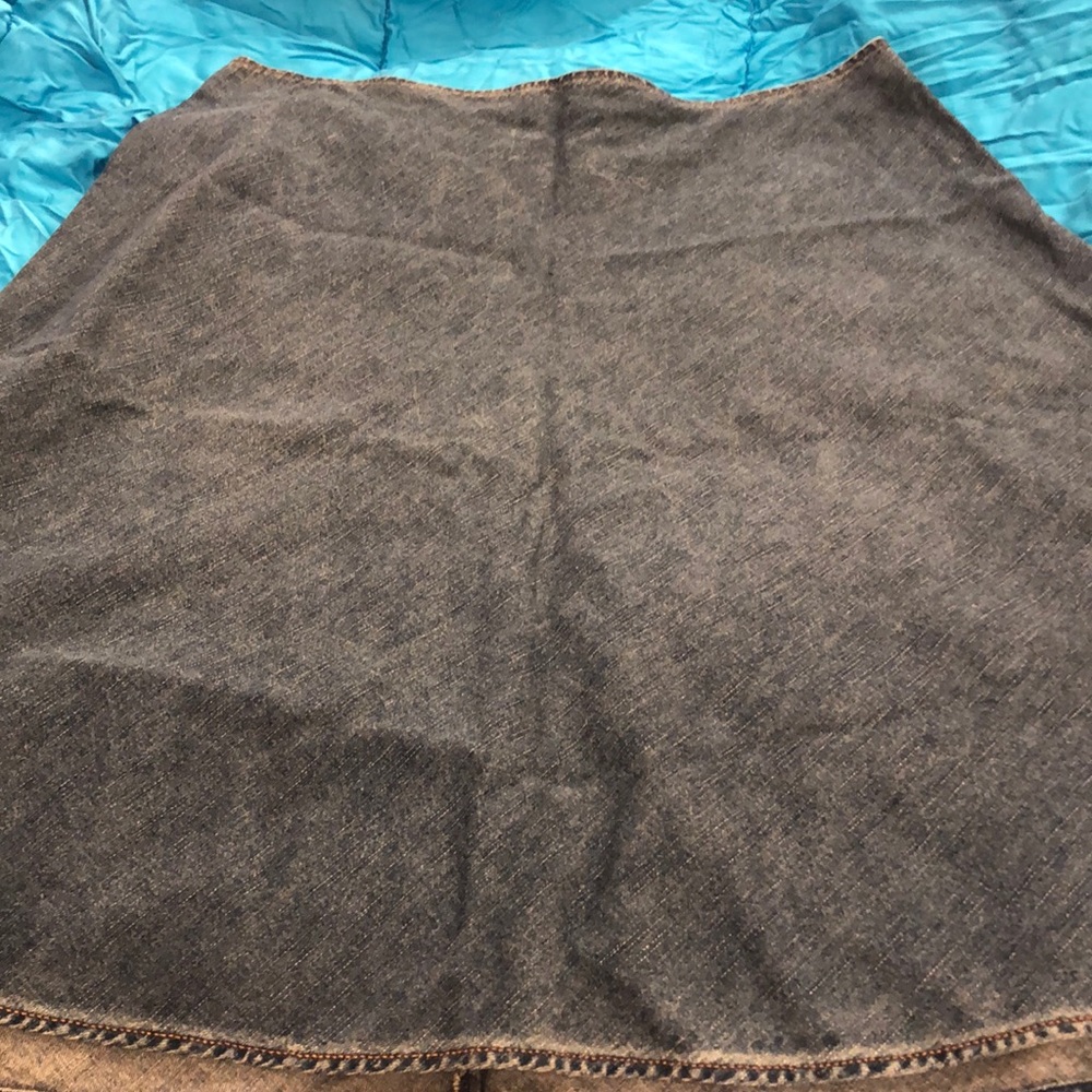 Vintage Studio denim skirt. Size 12.